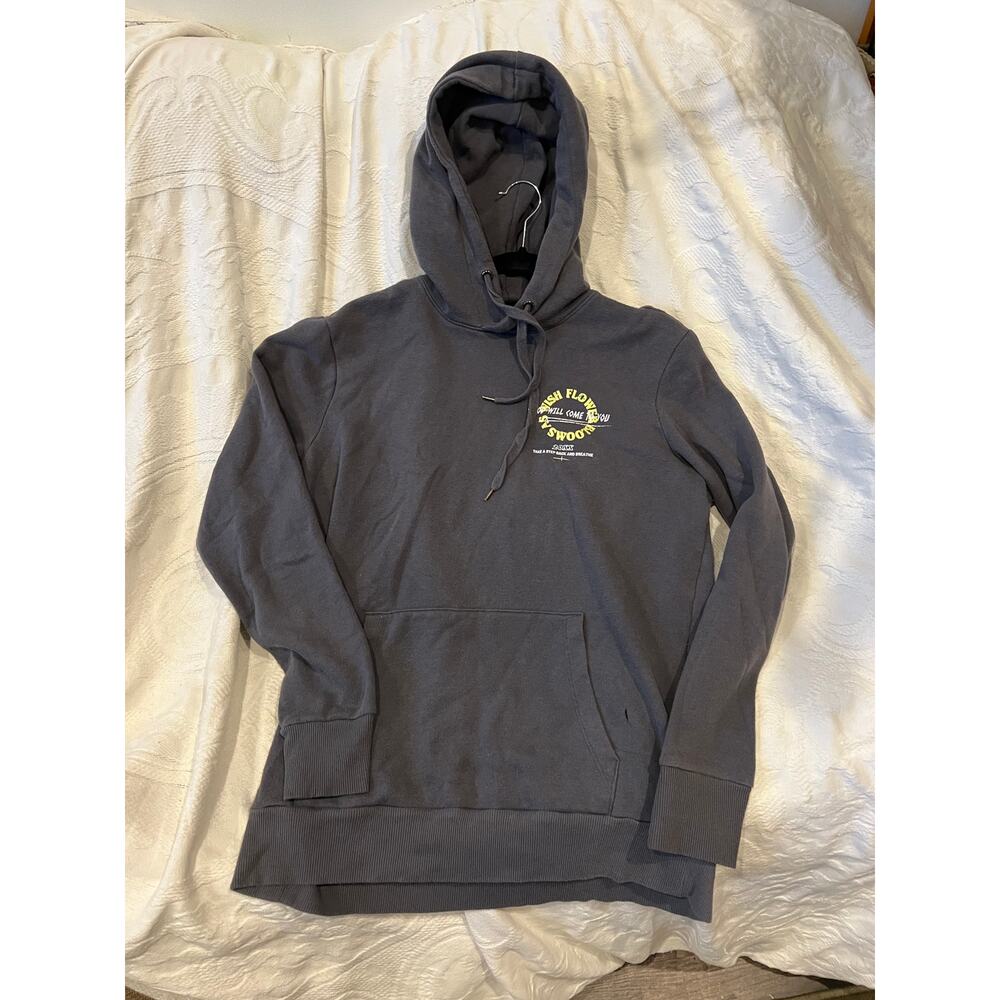 No Boundaries Flowers Hoodie, Men's M